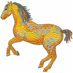 Horses Embroidery Design 11 Horses Embroidery Design 11